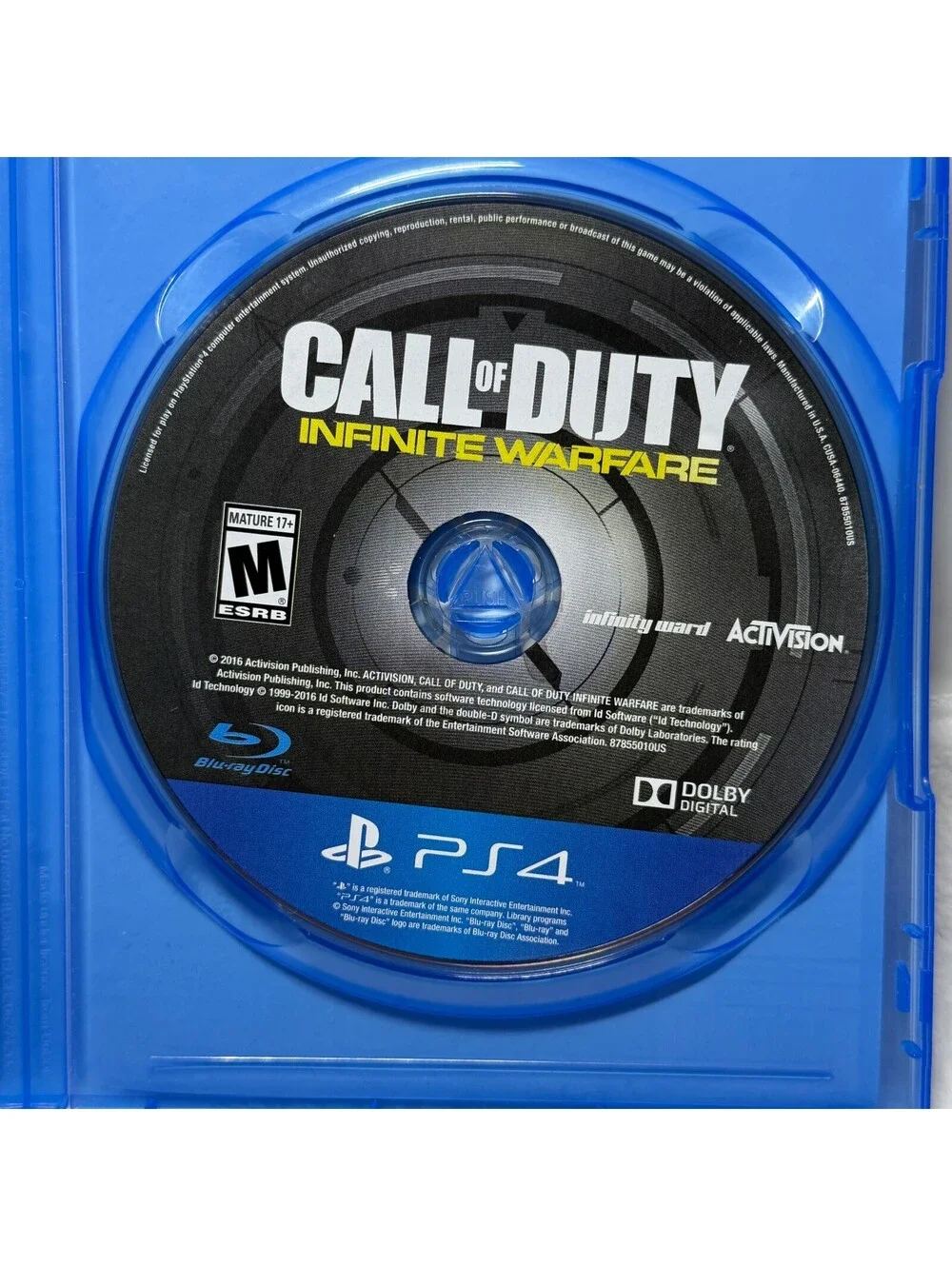 Call of Duty Infinite Warfare PS4 Complete CIB Authentic PlayStation 4